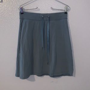 Alpine Design Outdoor Adventure blue stretchy mini skirt